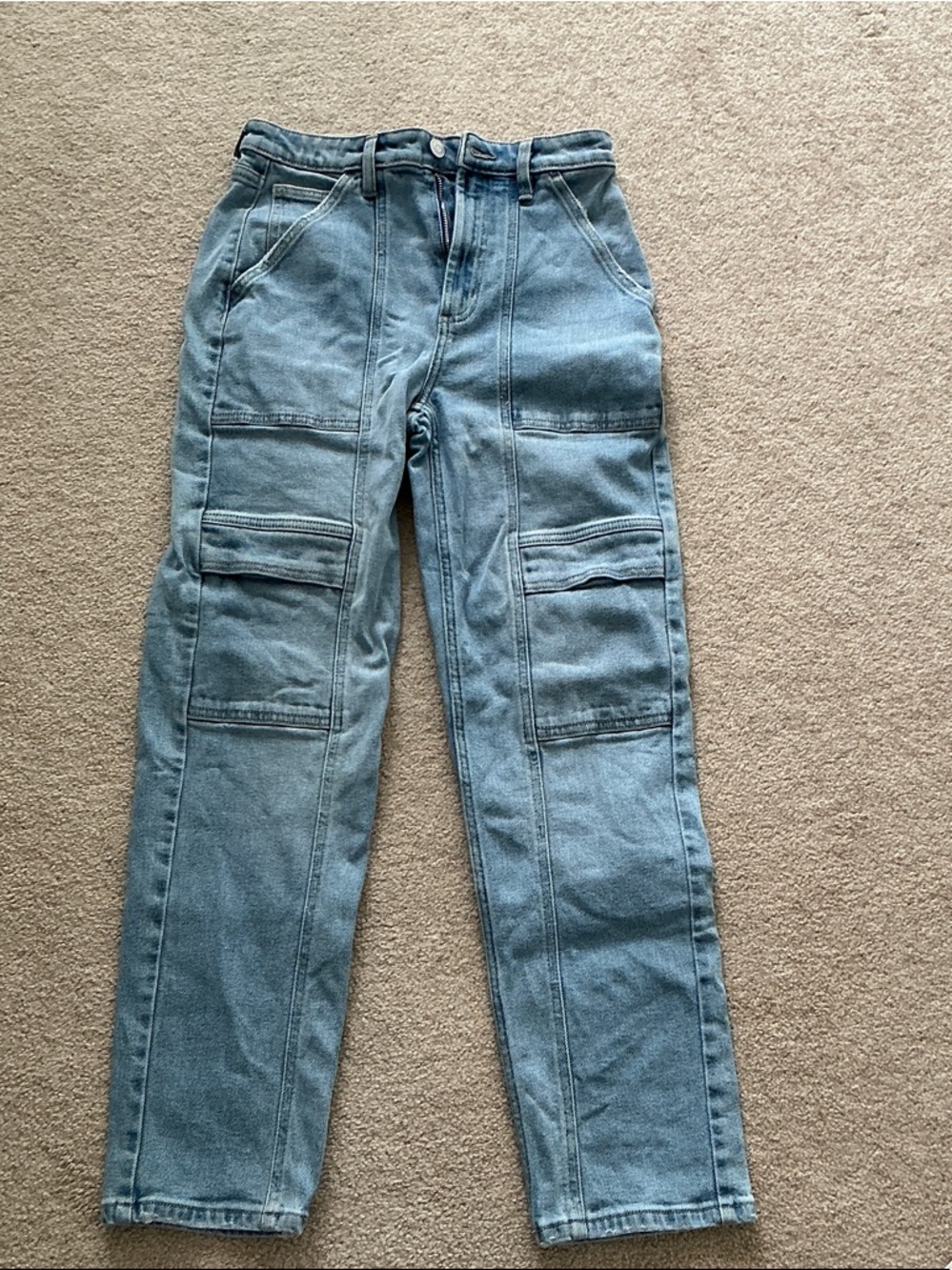 Dex Cargo Mom Jeans